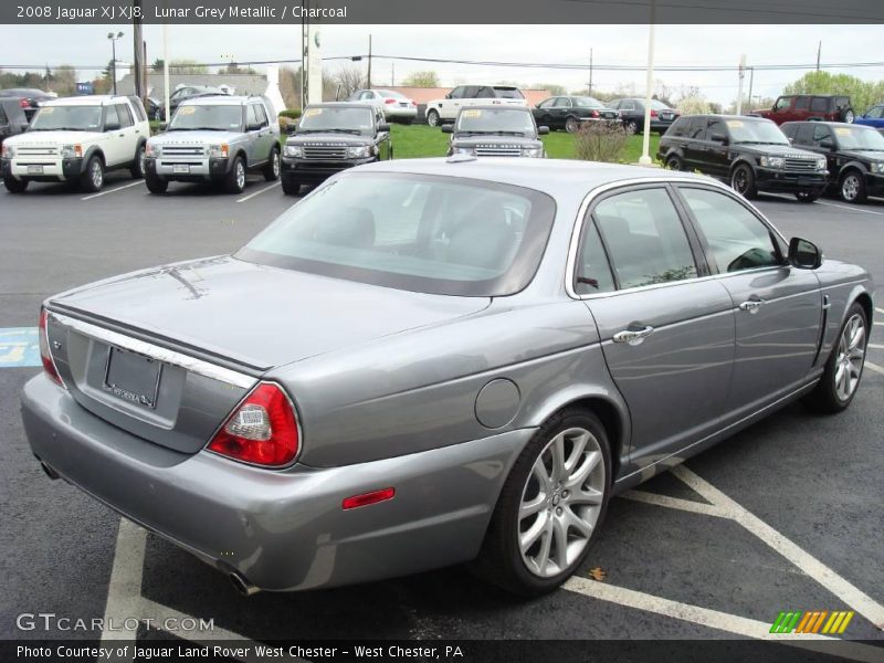 Lunar Grey Metallic / Charcoal 2008 Jaguar XJ XJ8