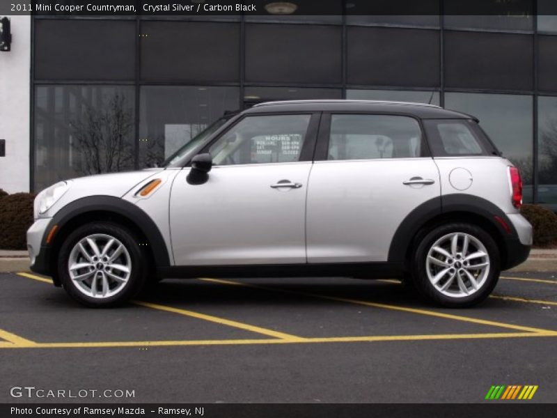 Crystal Silver / Carbon Black 2011 Mini Cooper Countryman