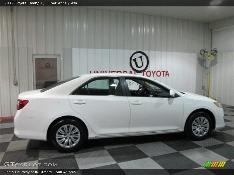 Super White / Ash 2012 Toyota Camry LE