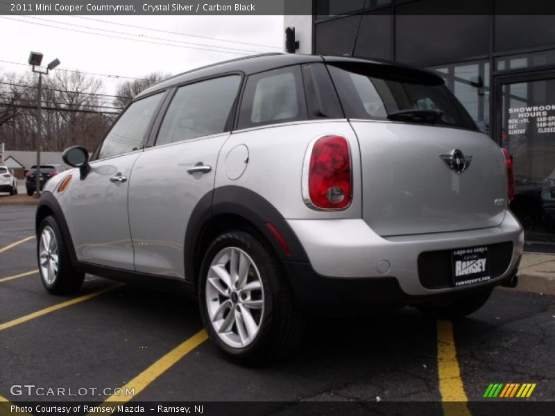 Crystal Silver / Carbon Black 2011 Mini Cooper Countryman