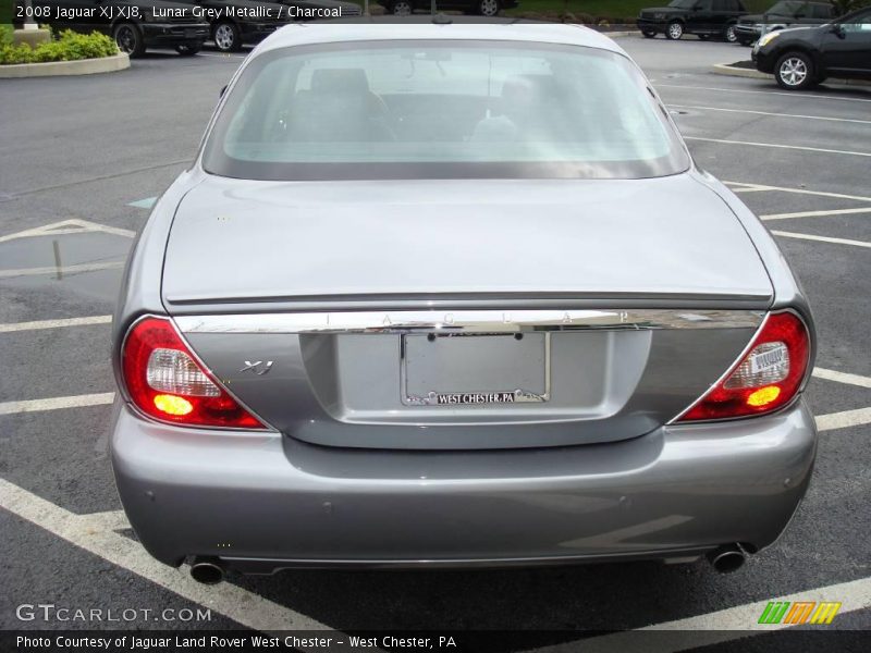 Lunar Grey Metallic / Charcoal 2008 Jaguar XJ XJ8