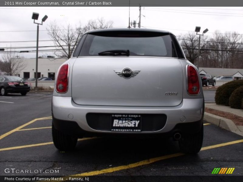 Crystal Silver / Carbon Black 2011 Mini Cooper Countryman