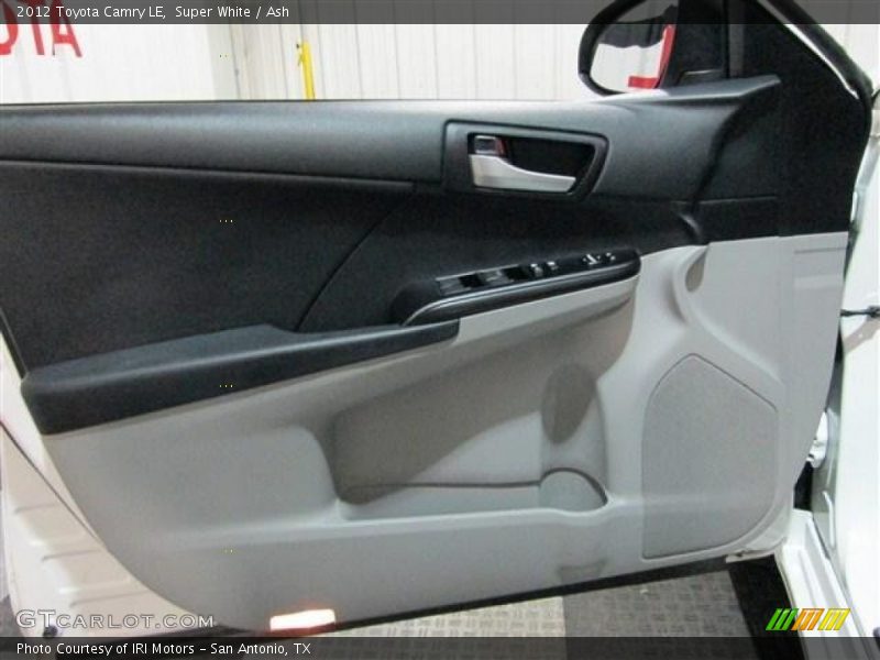 Super White / Ash 2012 Toyota Camry LE