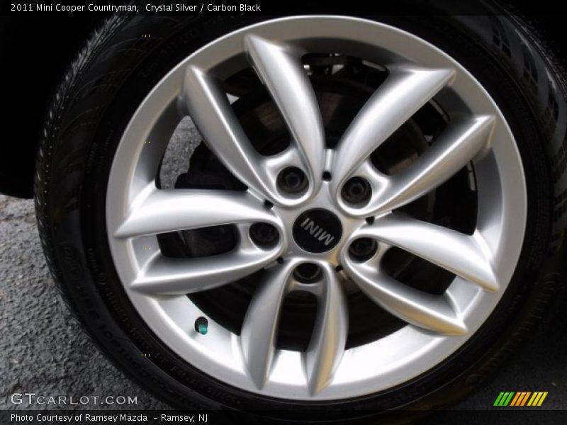 Crystal Silver / Carbon Black 2011 Mini Cooper Countryman