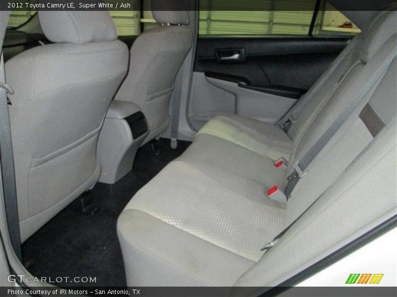 Super White / Ash 2012 Toyota Camry LE