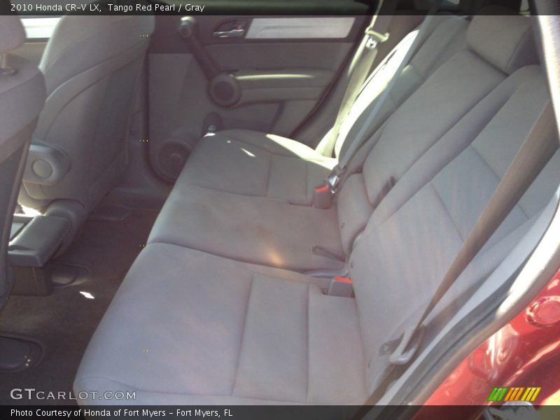 Tango Red Pearl / Gray 2010 Honda CR-V LX