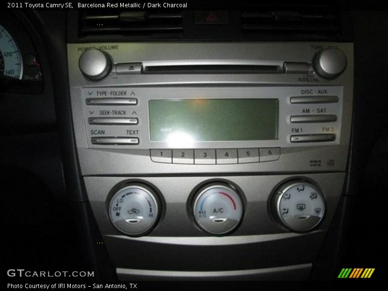 Barcelona Red Metallic / Dark Charcoal 2011 Toyota Camry SE