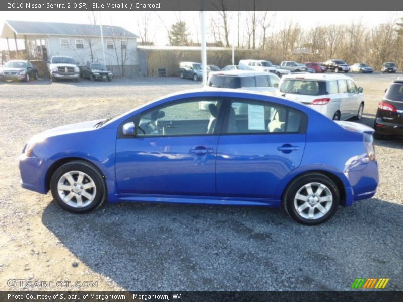 Blue Metallic / Charcoal 2010 Nissan Sentra 2.0 SR