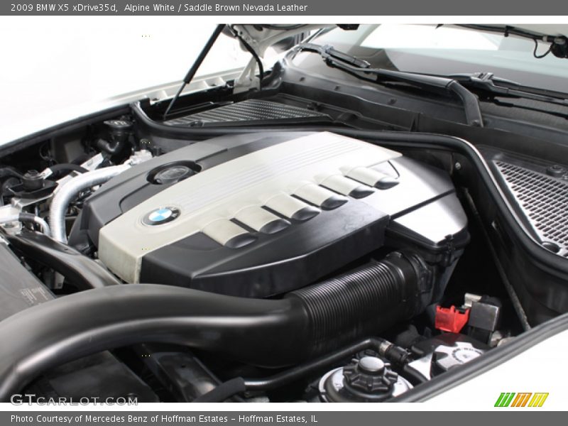 Alpine White / Saddle Brown Nevada Leather 2009 BMW X5 xDrive35d