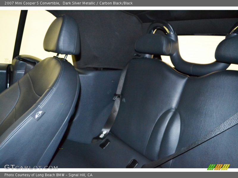 Dark Silver Metallic / Carbon Black/Black 2007 Mini Cooper S Convertible