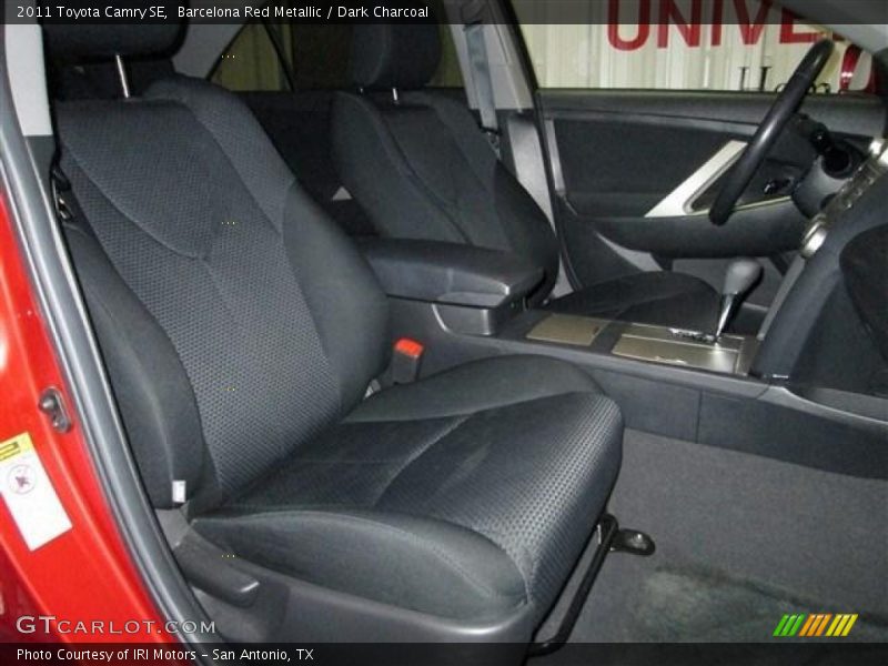 Barcelona Red Metallic / Dark Charcoal 2011 Toyota Camry SE