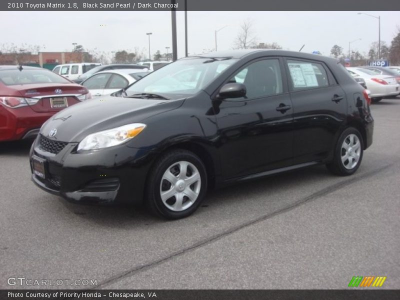 Front 3/4 View of 2010 Matrix 1.8