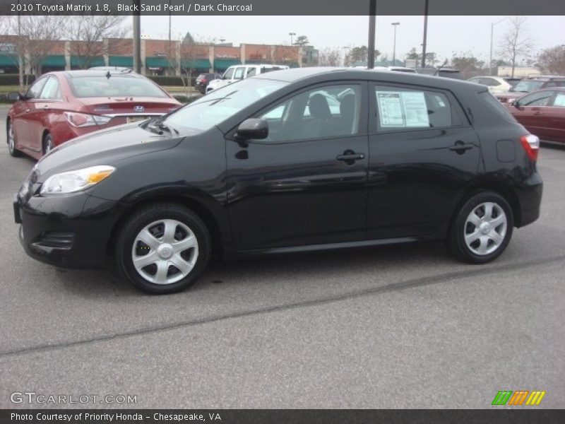 Black Sand Pearl / Dark Charcoal 2010 Toyota Matrix 1.8