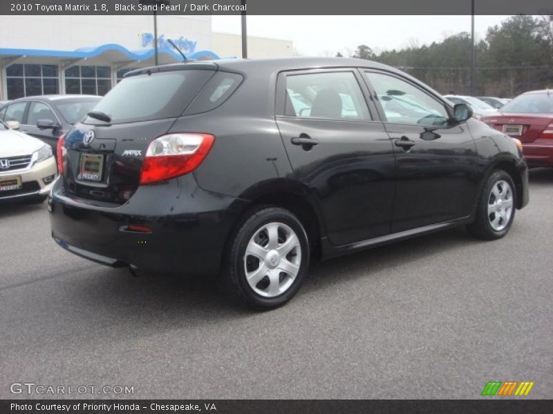 Black Sand Pearl / Dark Charcoal 2010 Toyota Matrix 1.8