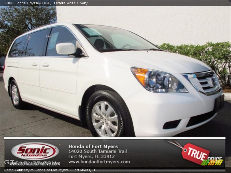 Taffeta White / Ivory 2008 Honda Odyssey EX-L
