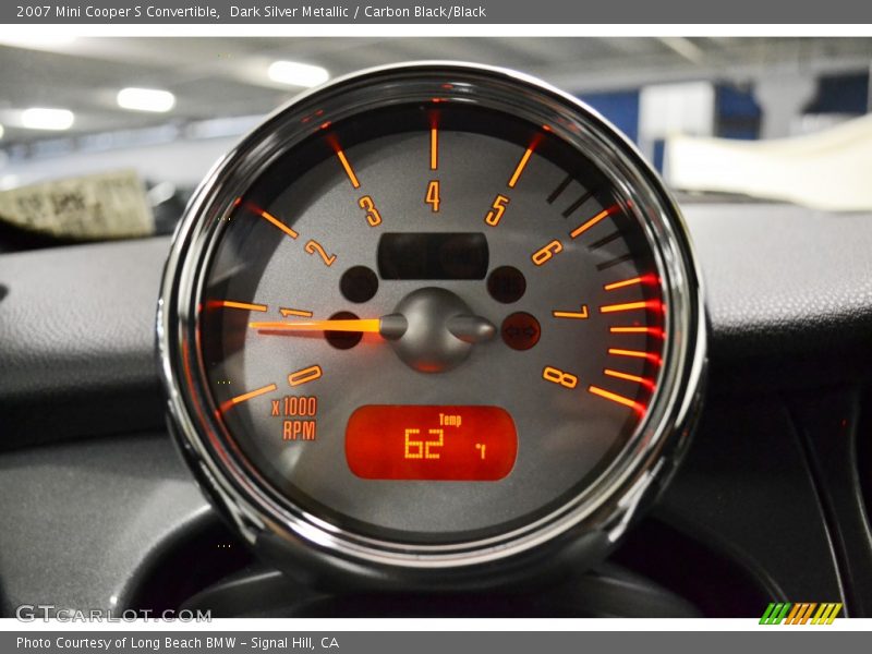 Dark Silver Metallic / Carbon Black/Black 2007 Mini Cooper S Convertible