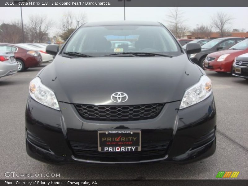 Black Sand Pearl / Dark Charcoal 2010 Toyota Matrix 1.8