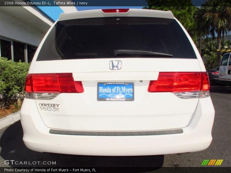 Taffeta White / Ivory 2008 Honda Odyssey EX-L