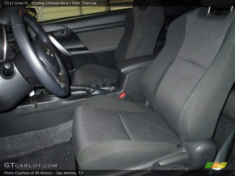 Sizzling Crimson Mica / Dark Charcoal 2012 Scion tC