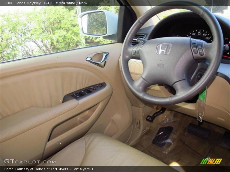 Taffeta White / Ivory 2008 Honda Odyssey EX-L