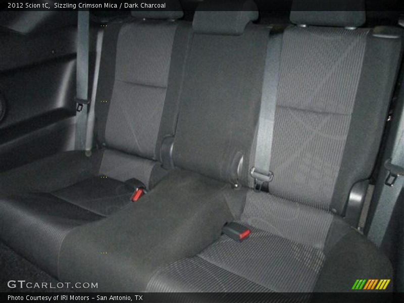 Sizzling Crimson Mica / Dark Charcoal 2012 Scion tC