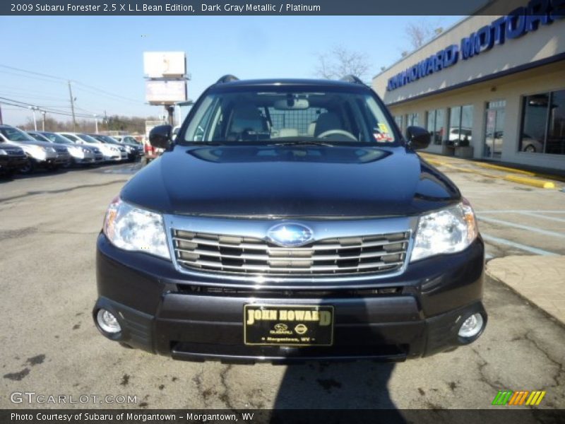 Dark Gray Metallic / Platinum 2009 Subaru Forester 2.5 X L.L.Bean Edition