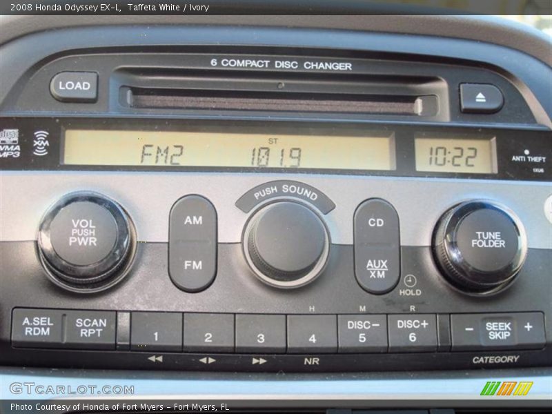 Taffeta White / Ivory 2008 Honda Odyssey EX-L