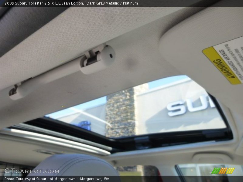 Dark Gray Metallic / Platinum 2009 Subaru Forester 2.5 X L.L.Bean Edition