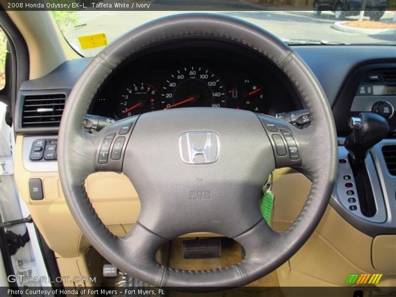 Taffeta White / Ivory 2008 Honda Odyssey EX-L