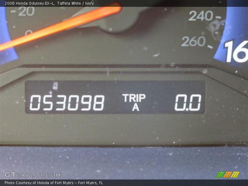 Taffeta White / Ivory 2008 Honda Odyssey EX-L