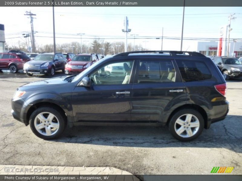 Dark Gray Metallic / Platinum 2009 Subaru Forester 2.5 X L.L.Bean Edition