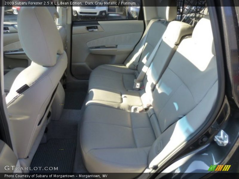 Dark Gray Metallic / Platinum 2009 Subaru Forester 2.5 X L.L.Bean Edition