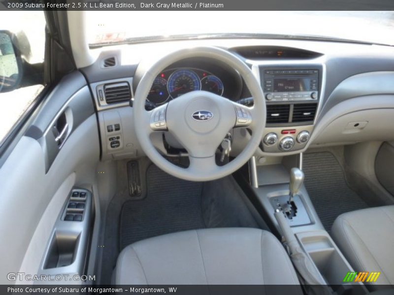 Dark Gray Metallic / Platinum 2009 Subaru Forester 2.5 X L.L.Bean Edition