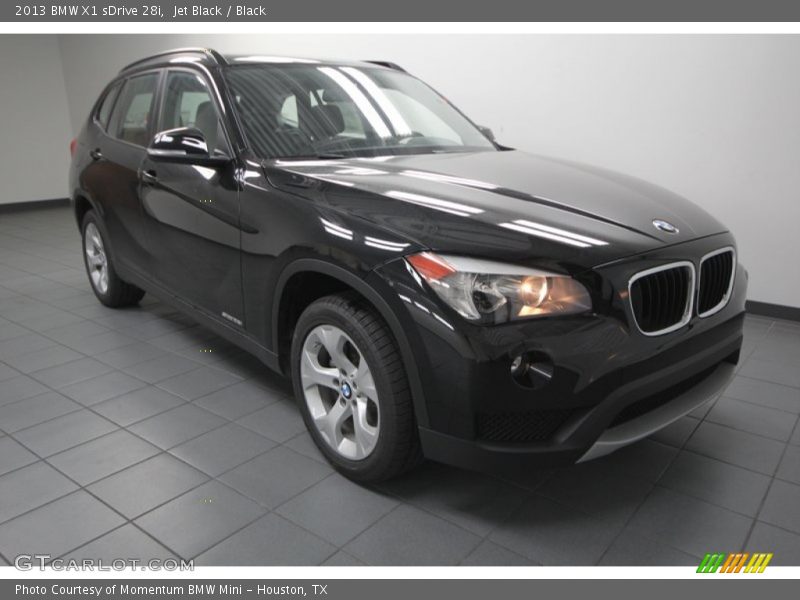 Jet Black / Black 2013 BMW X1 sDrive 28i