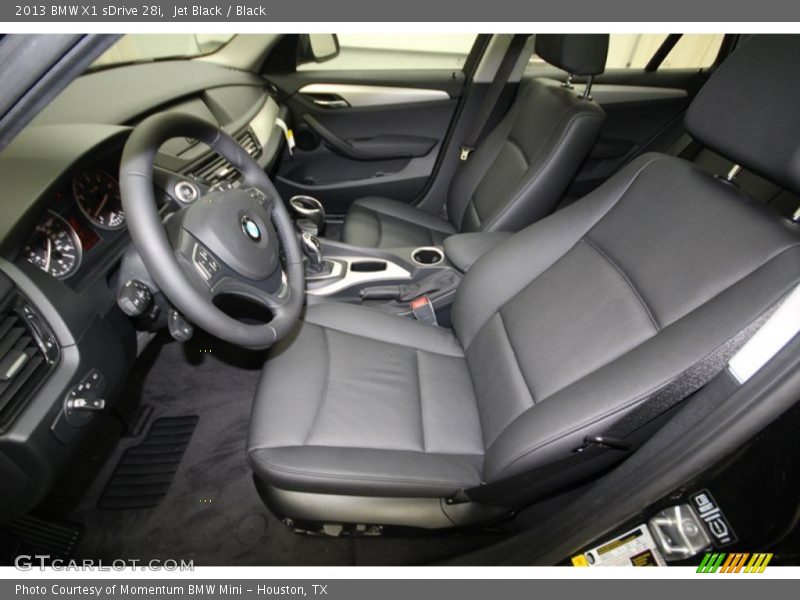 Jet Black / Black 2013 BMW X1 sDrive 28i