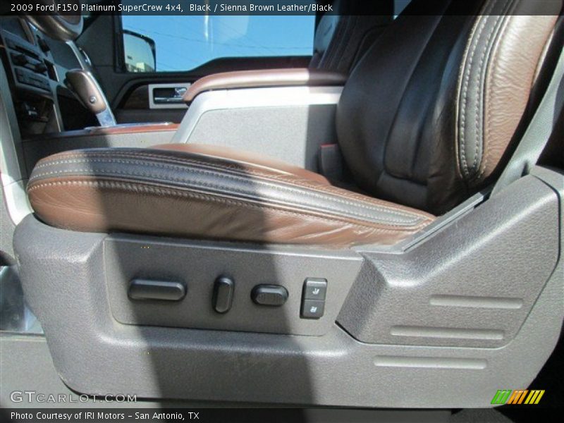 Black / Sienna Brown Leather/Black 2009 Ford F150 Platinum SuperCrew 4x4