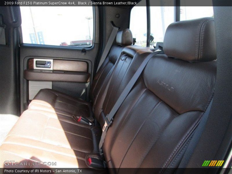 Black / Sienna Brown Leather/Black 2009 Ford F150 Platinum SuperCrew 4x4