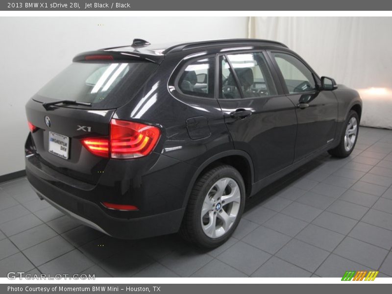 Jet Black / Black 2013 BMW X1 sDrive 28i