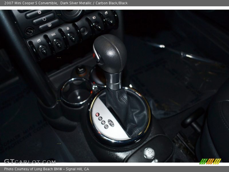 Dark Silver Metallic / Carbon Black/Black 2007 Mini Cooper S Convertible