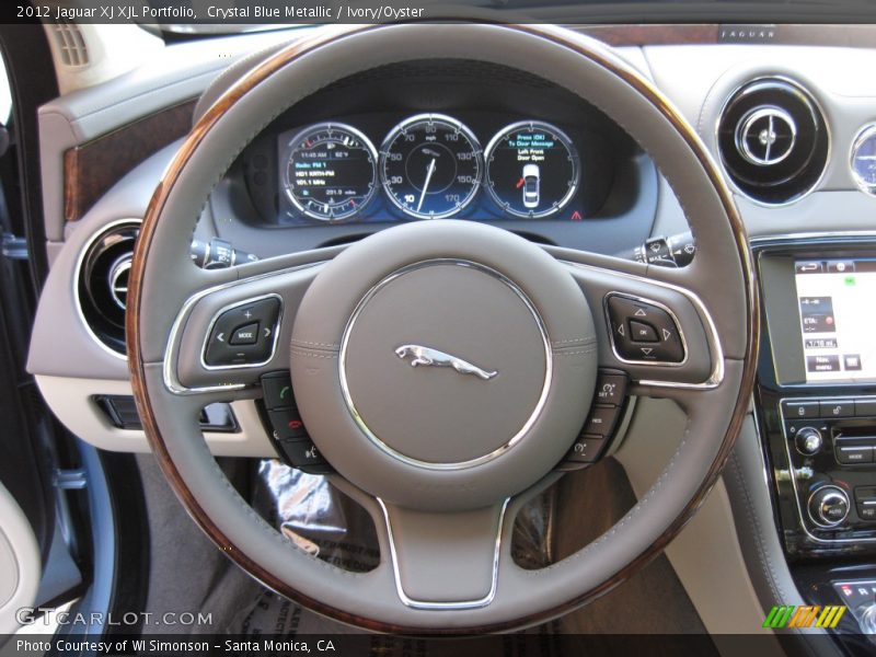  2012 XJ XJL Portfolio Steering Wheel