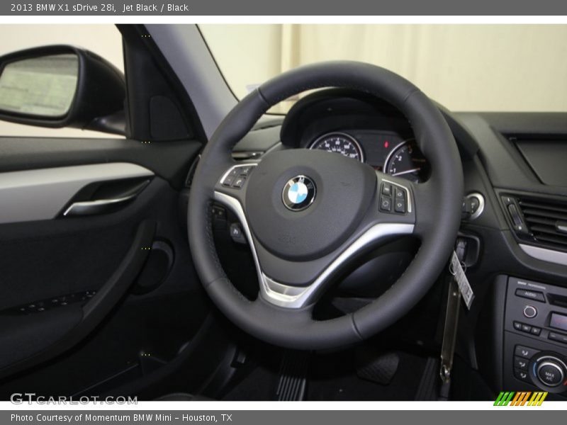 Jet Black / Black 2013 BMW X1 sDrive 28i