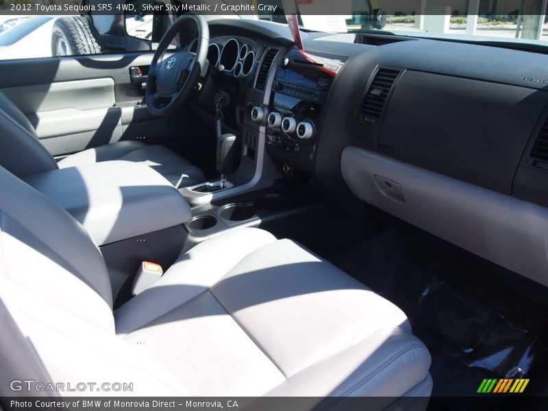 Silver Sky Metallic / Graphite Gray 2012 Toyota Sequoia SR5 4WD