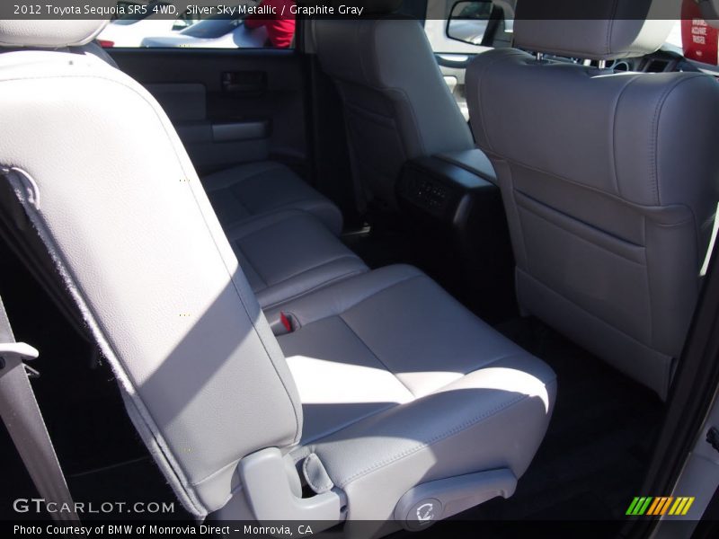 Silver Sky Metallic / Graphite Gray 2012 Toyota Sequoia SR5 4WD