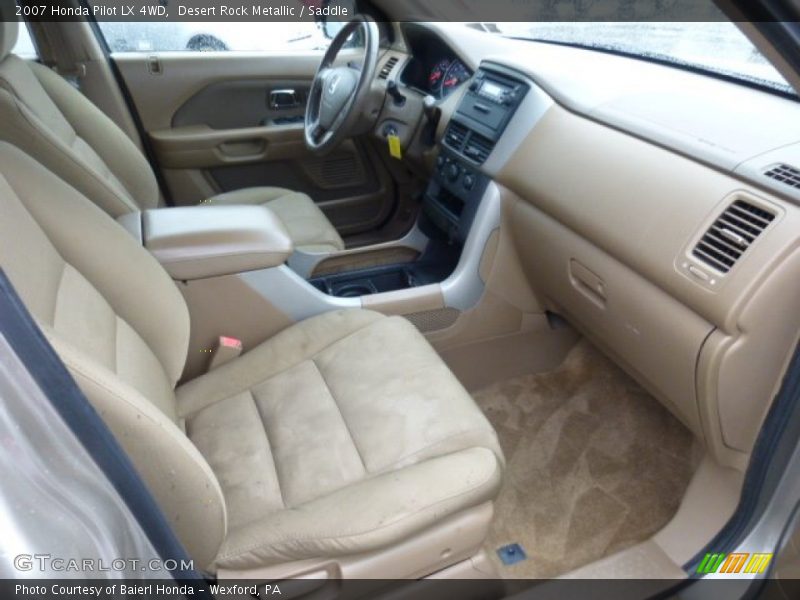  2007 Pilot LX 4WD Saddle Interior