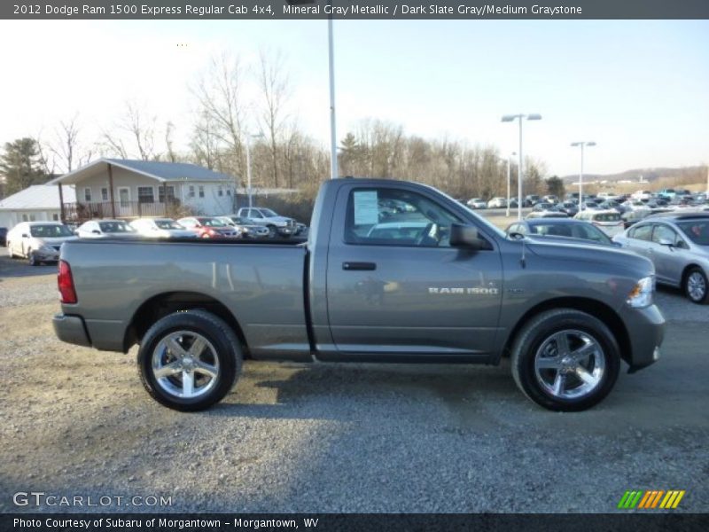 Mineral Gray Metallic / Dark Slate Gray/Medium Graystone 2012 Dodge Ram 1500 Express Regular Cab 4x4