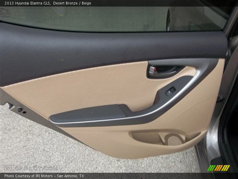Desert Bronze / Beige 2013 Hyundai Elantra GLS