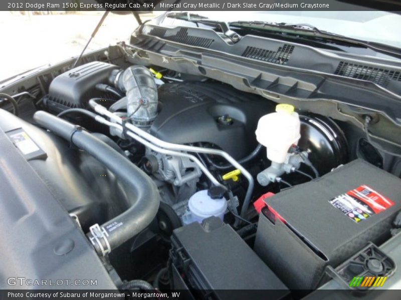 Mineral Gray Metallic / Dark Slate Gray/Medium Graystone 2012 Dodge Ram 1500 Express Regular Cab 4x4