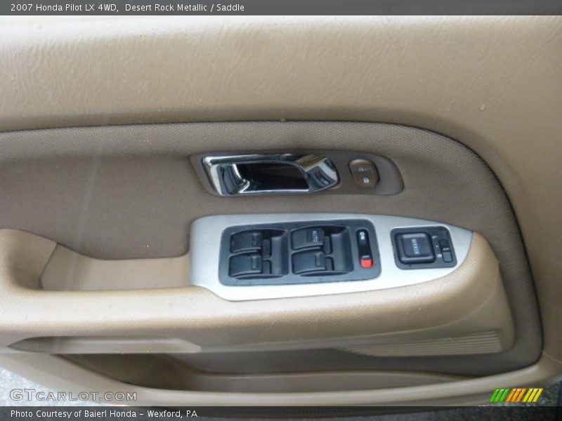 Controls of 2007 Pilot LX 4WD