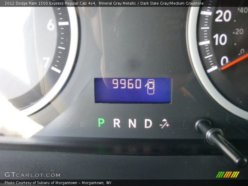 Mineral Gray Metallic / Dark Slate Gray/Medium Graystone 2012 Dodge Ram 1500 Express Regular Cab 4x4