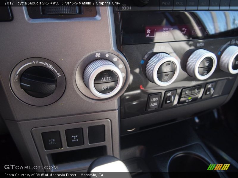 Silver Sky Metallic / Graphite Gray 2012 Toyota Sequoia SR5 4WD